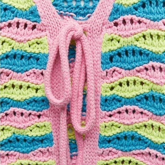 Zara NWT striped knit cardigan - Picture 10 of 11